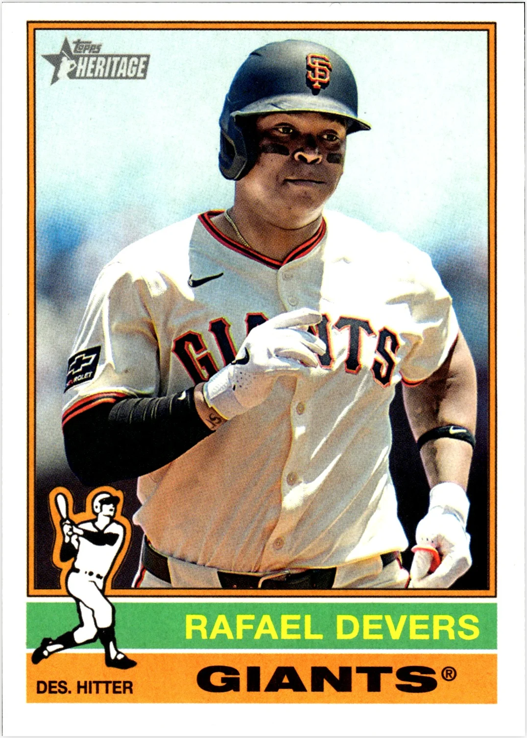 Rafael Devers 2025 Heritage High Number #540 baseball card - Front