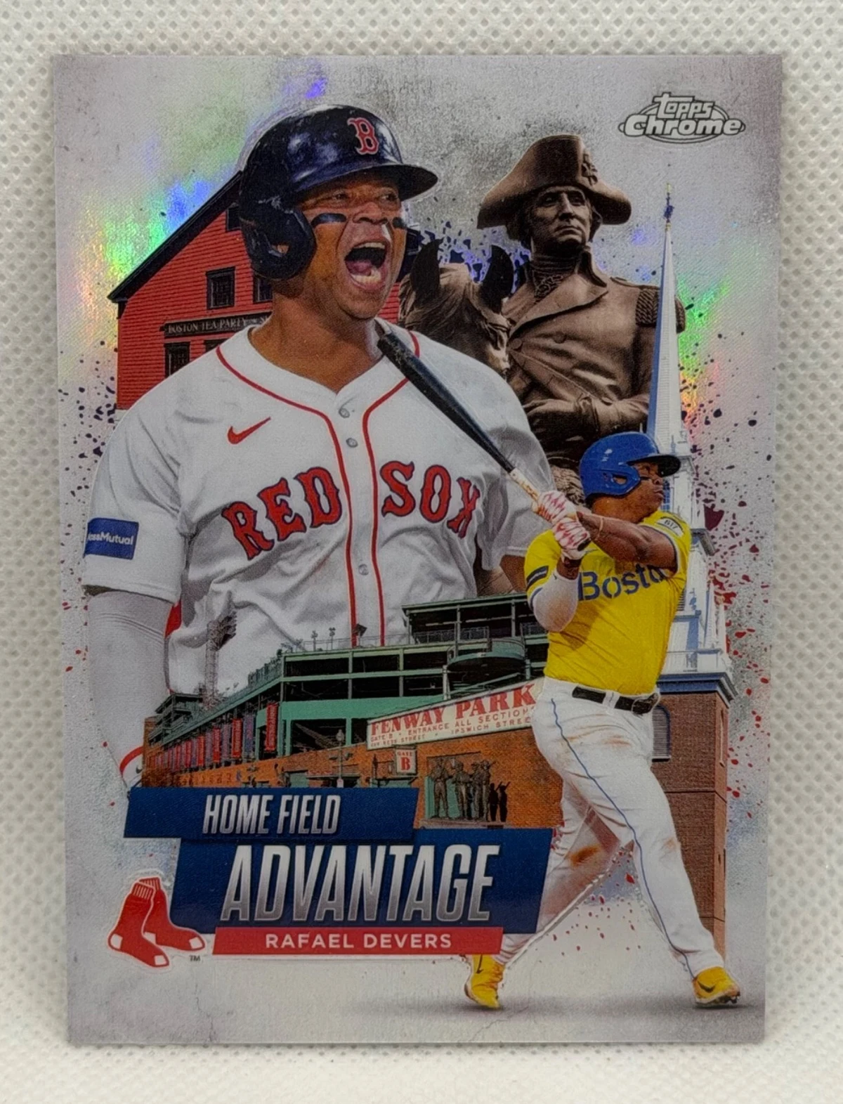 Rafael Devers #HA-18 2025 Topps Baseball Home Field Advantage front