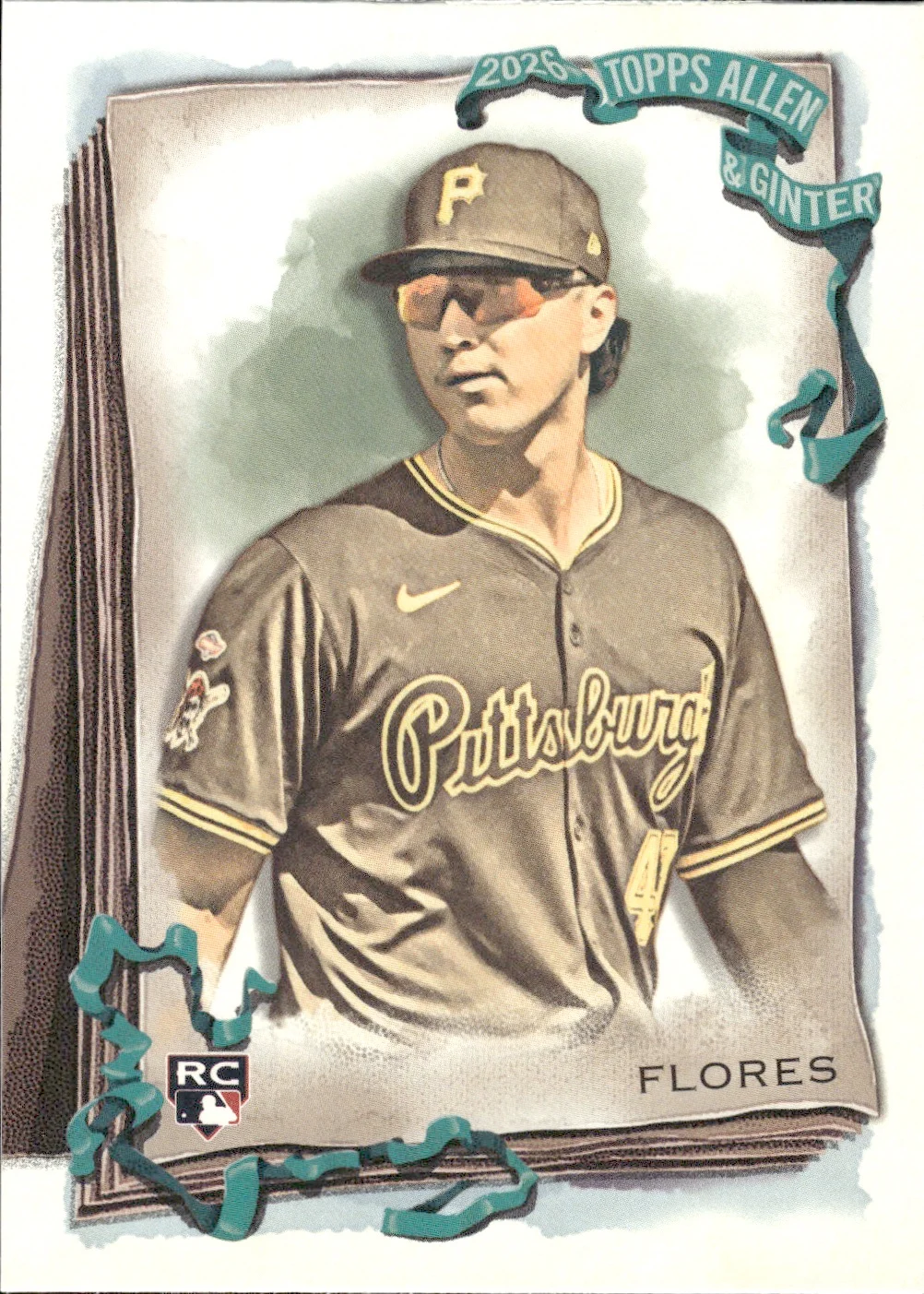 Rafael Flores #155 Rookie Card 2026 Topps Allen & Ginter trading rookie card - Front