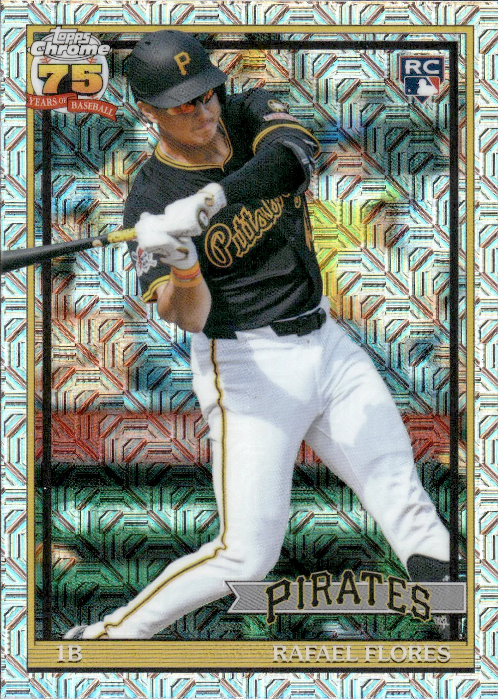 Rafael Flores #91C2-9 Mojo Silver Pack Rookie Card 2026 Topps Series 2 Baseball baseball rookie card - Front