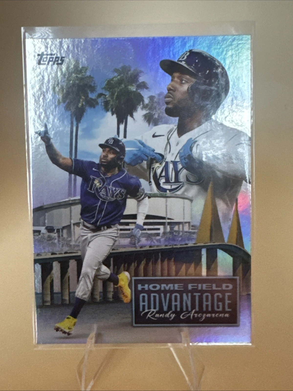 Randy Arozarena #HFA-9 2024 Topps Baseball Home Field Advantage front