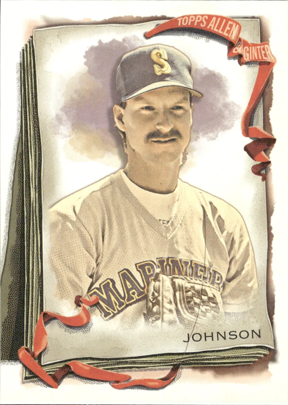 Randy Johnson #40 2026 Topps Allen & Ginter The World's Champions trading card - Front