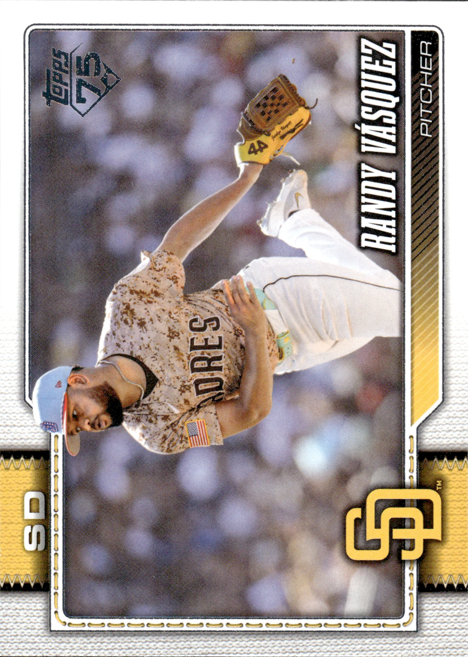 Randy Vasquez #669 2026 Topps Series 2 baseball card - Front