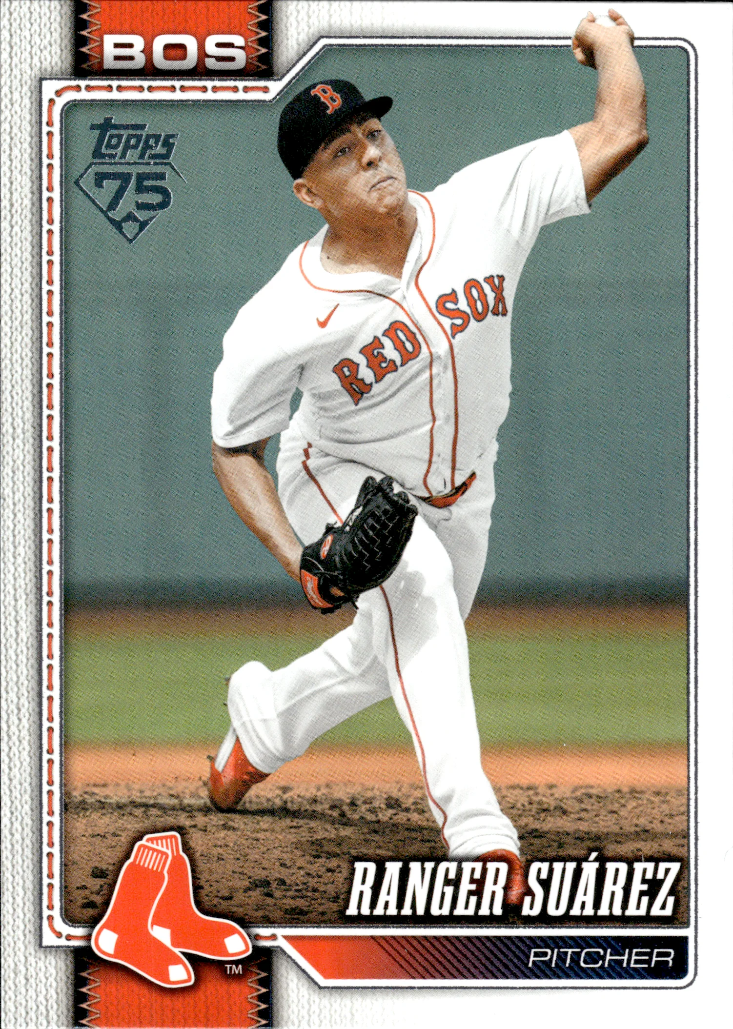 Ranger Suárez #440 2026 Topps Series 2 Baseball baseball card - Front