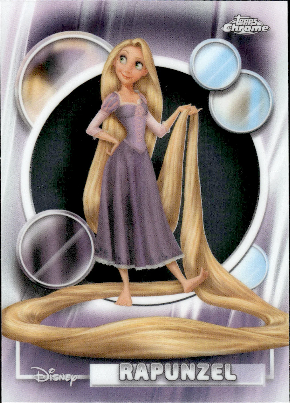 Rapunzel #188 2026 Topps Chrome Disney trading card - Front