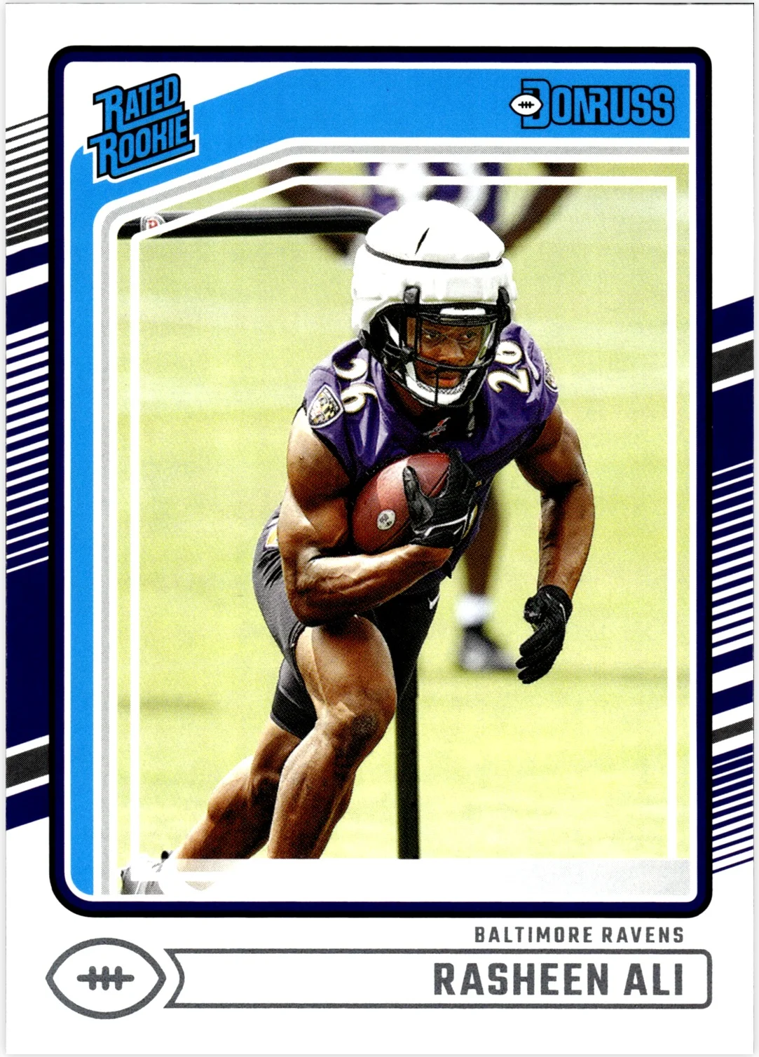 Rasheen Ali 2024 Donruss #347 football rookie card - Front