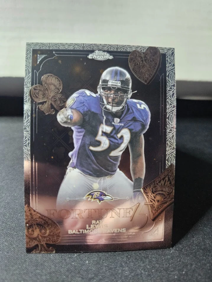 Ray Lewis 2025 Topps Chrome Football card