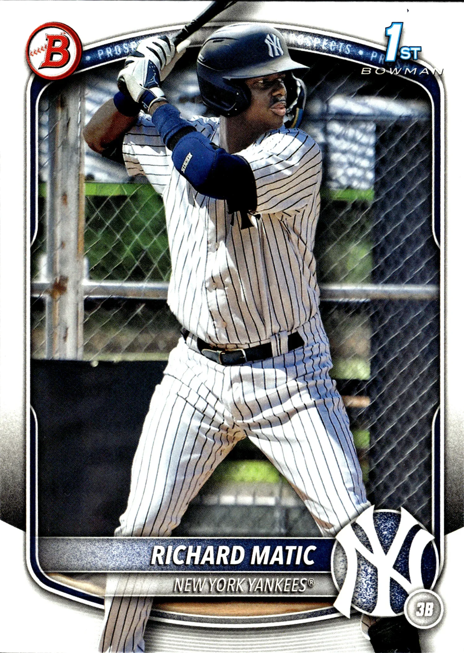 Richard Matic 2025 Bowman #BP-71 Prospects baseball card - Front