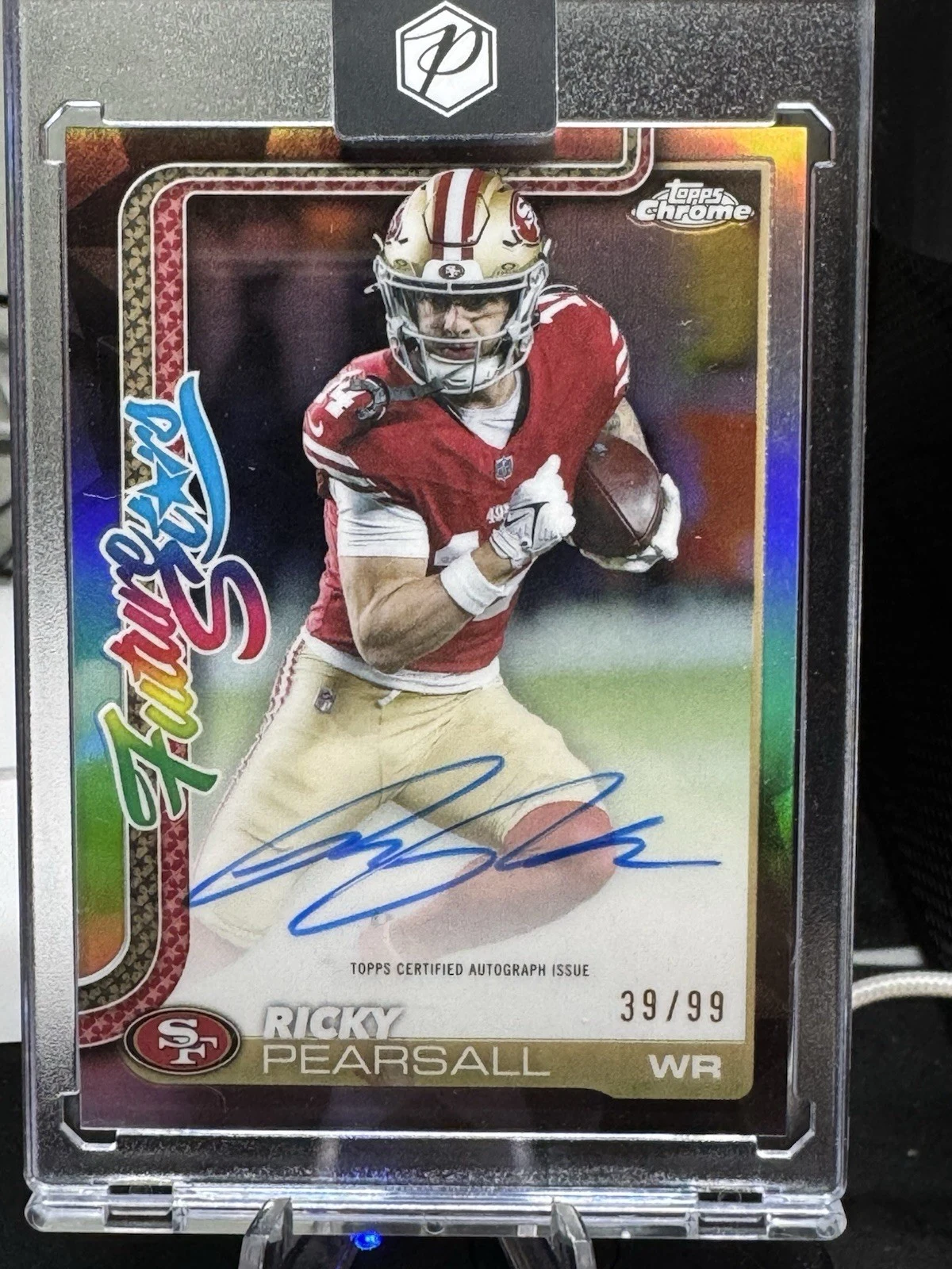 Ricky Pearsall 2025 Topps Chrome Football card