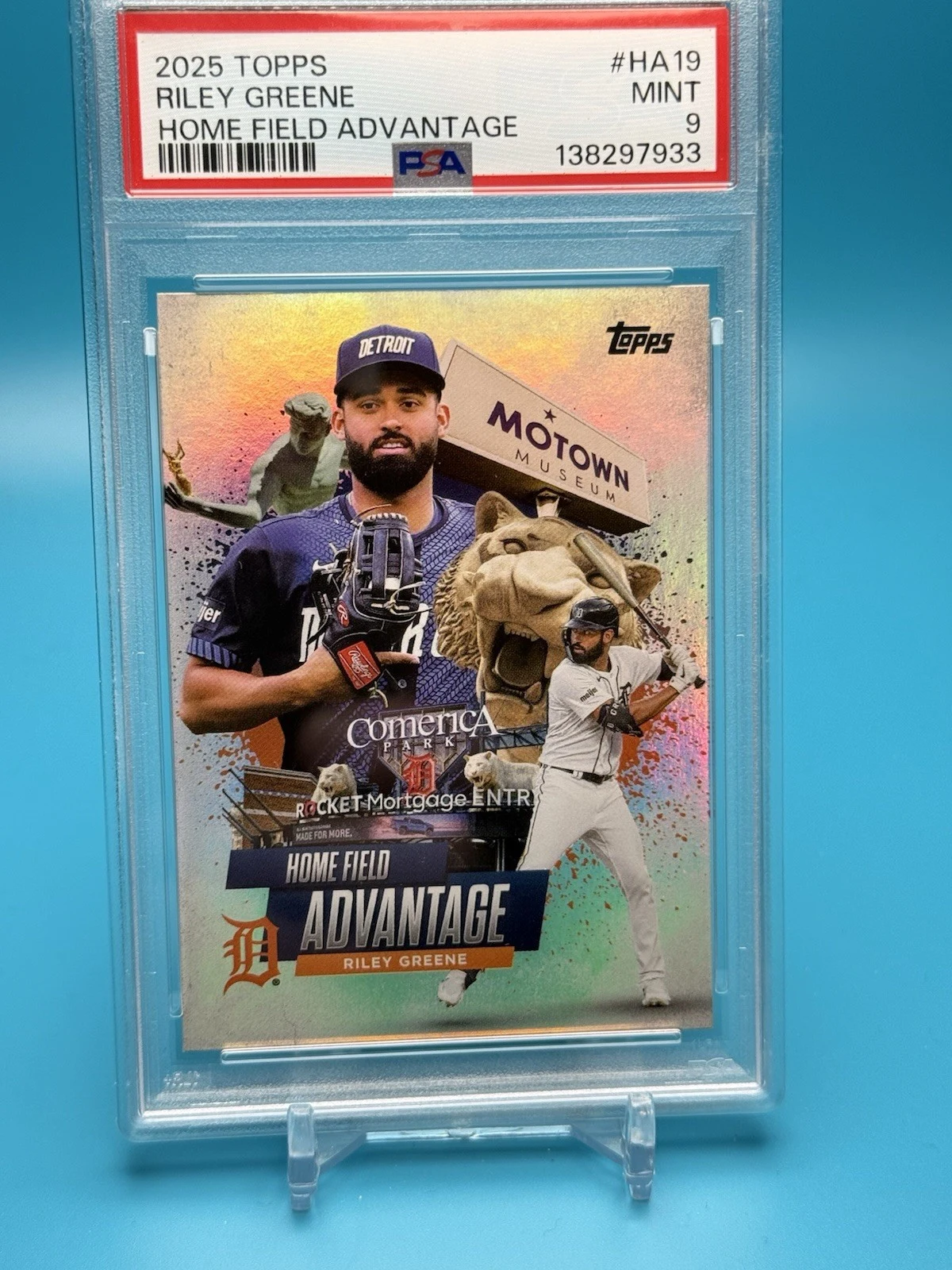 Riley Greene #HA-19 2025 Topps Baseball Home Field Advantage front