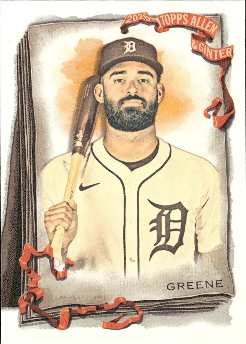 Riley Greene #244 2026 Topps Allen & Ginter trading card - Front