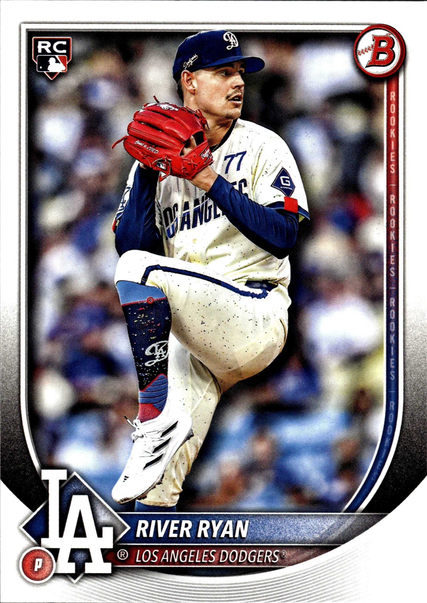 River Ryan 2025 Bowman #69 baseball rookie card - Front