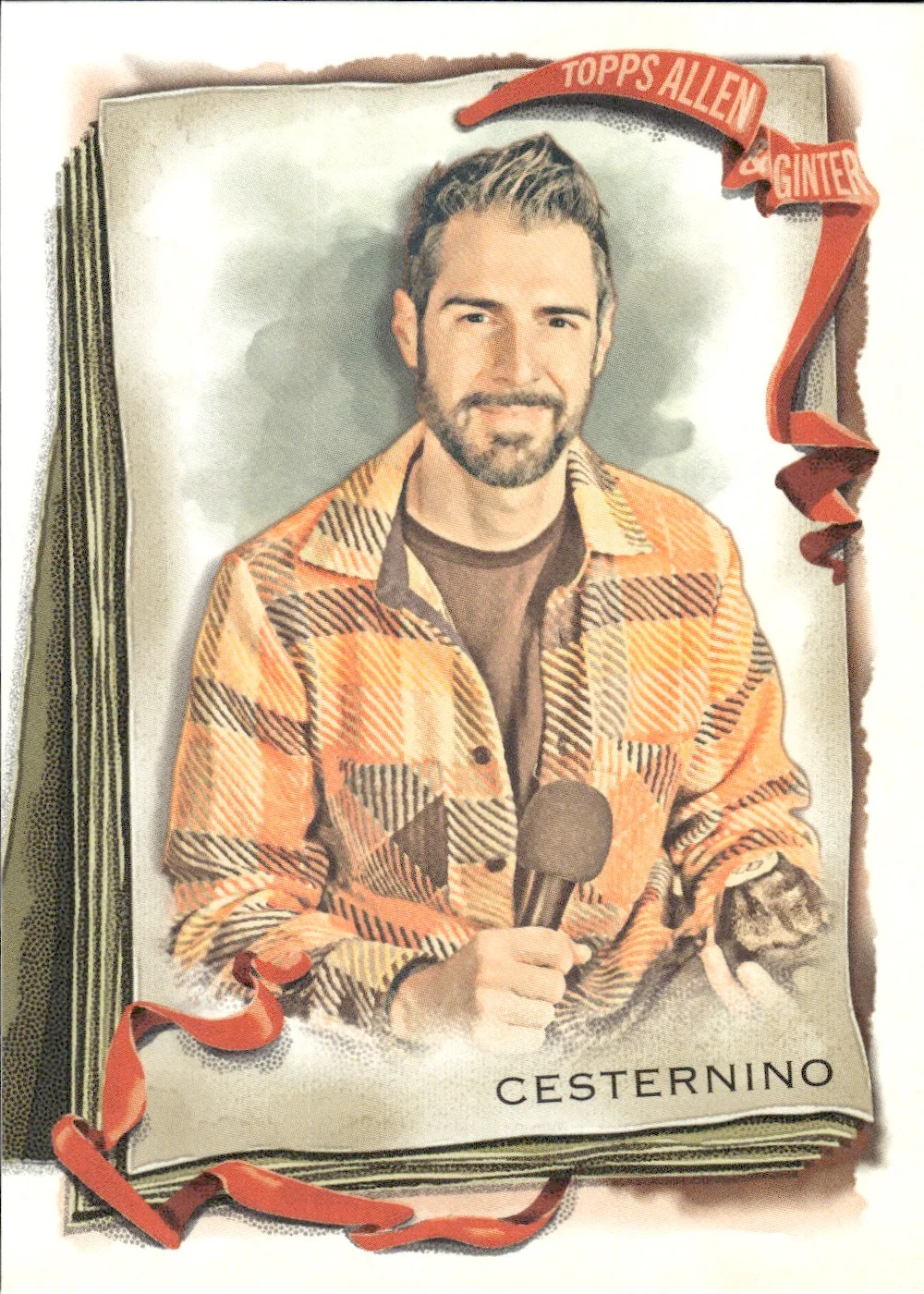 Rob Cesternino #187 2026 Topps Allen & Ginter The World's Champions trading card - Front