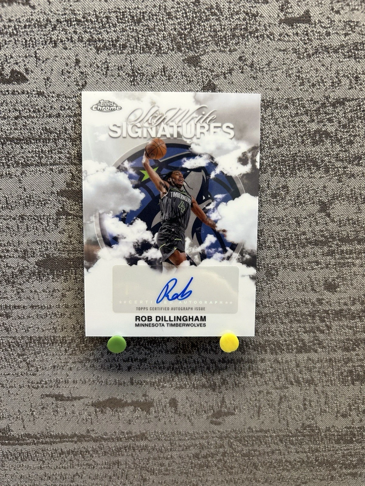 Rob Dillingham 2025-26 Topps Chrome card
