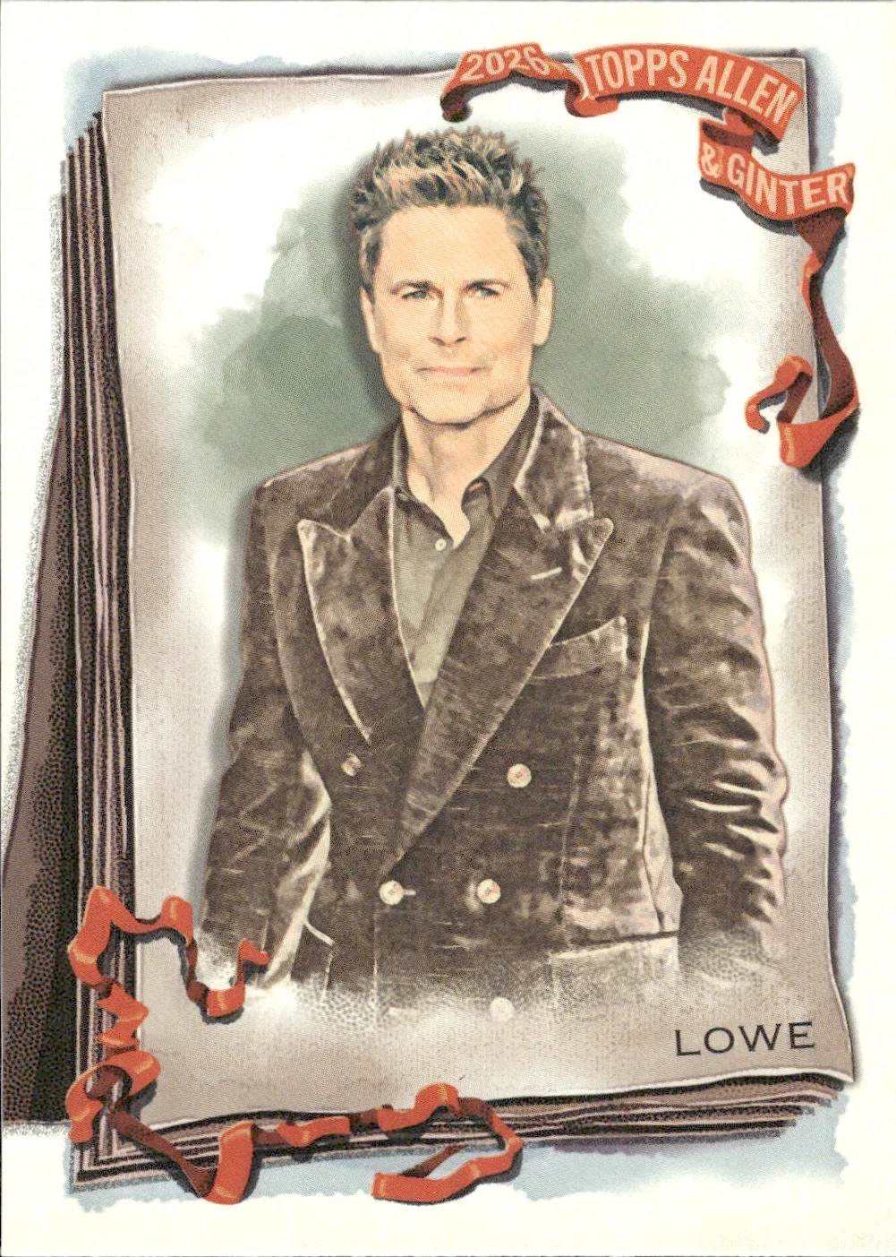 Rob Lowe #46 2026 Topps Allen & Ginter The World's Champions trading card - Front