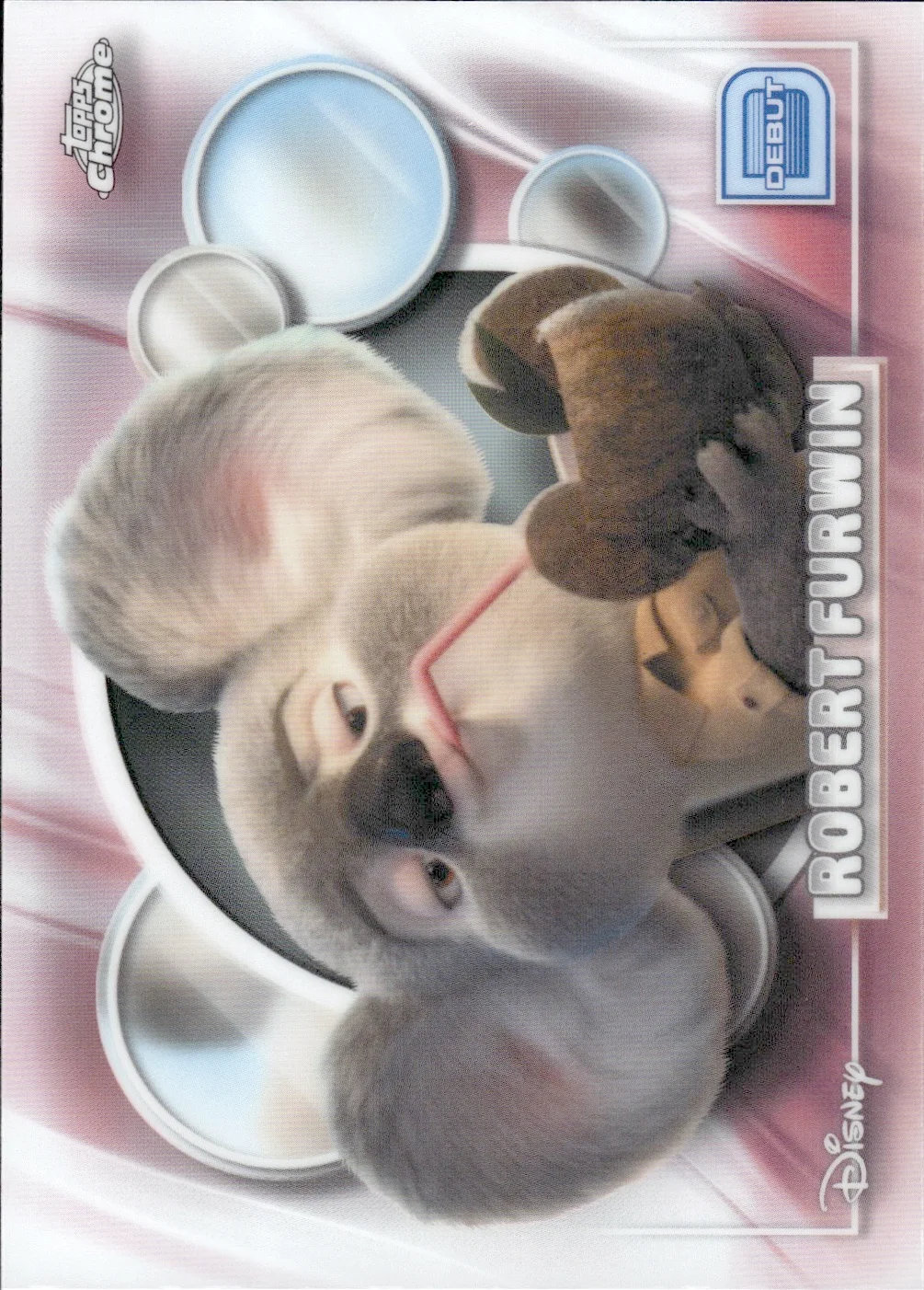 Robert Furwin #73 Refractor 2026 Topps Chrome Disney trading card - Front