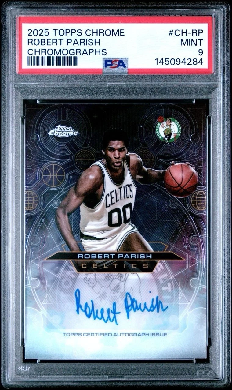 Robert Parish 2025-26 Topps Chrome card