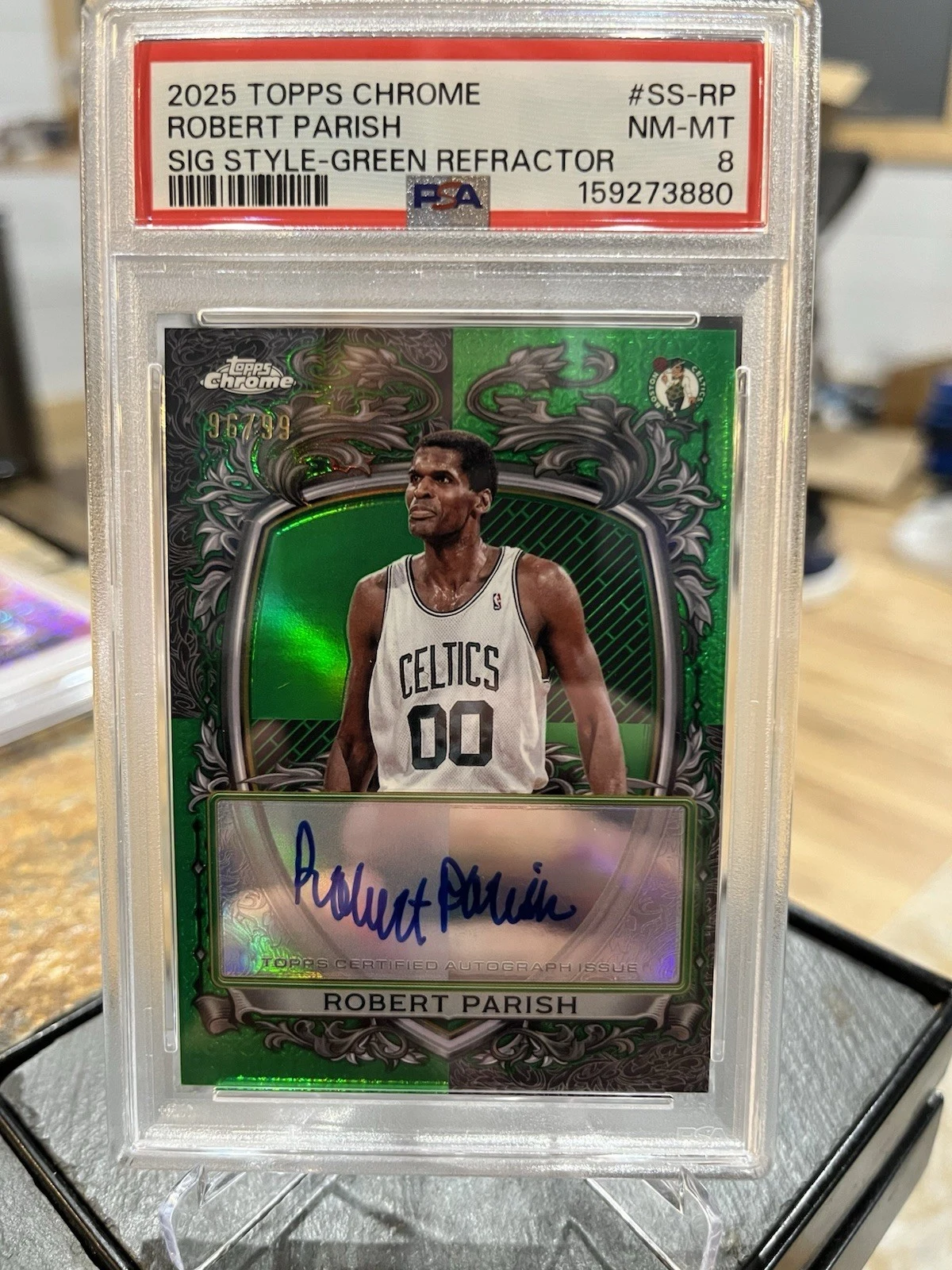 Robert Parish 2025 Topps Chrome Basketball card