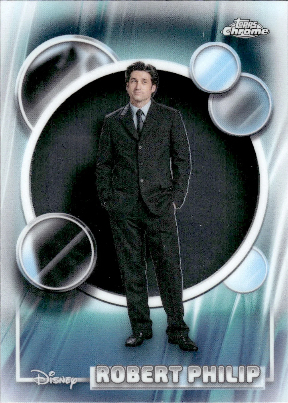 Robert Philip #160 2026 Topps Chrome Disney trading card - Front