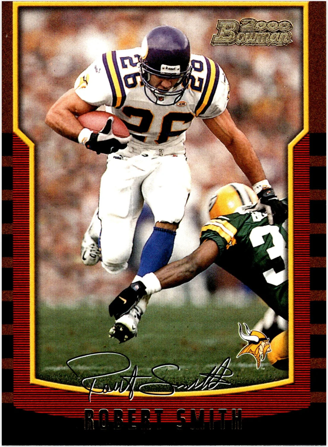 Robert Smith 2000 Bowman #136 football card - Front