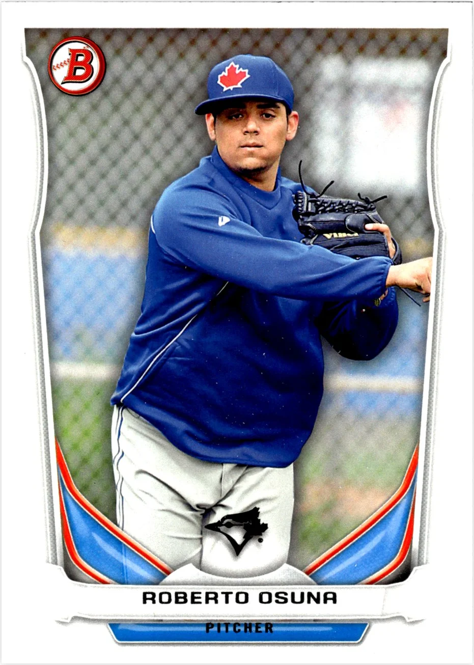 Roberto Osuna 2014 Bowman Draft #TP-86 Top Prospects baseball card - Front