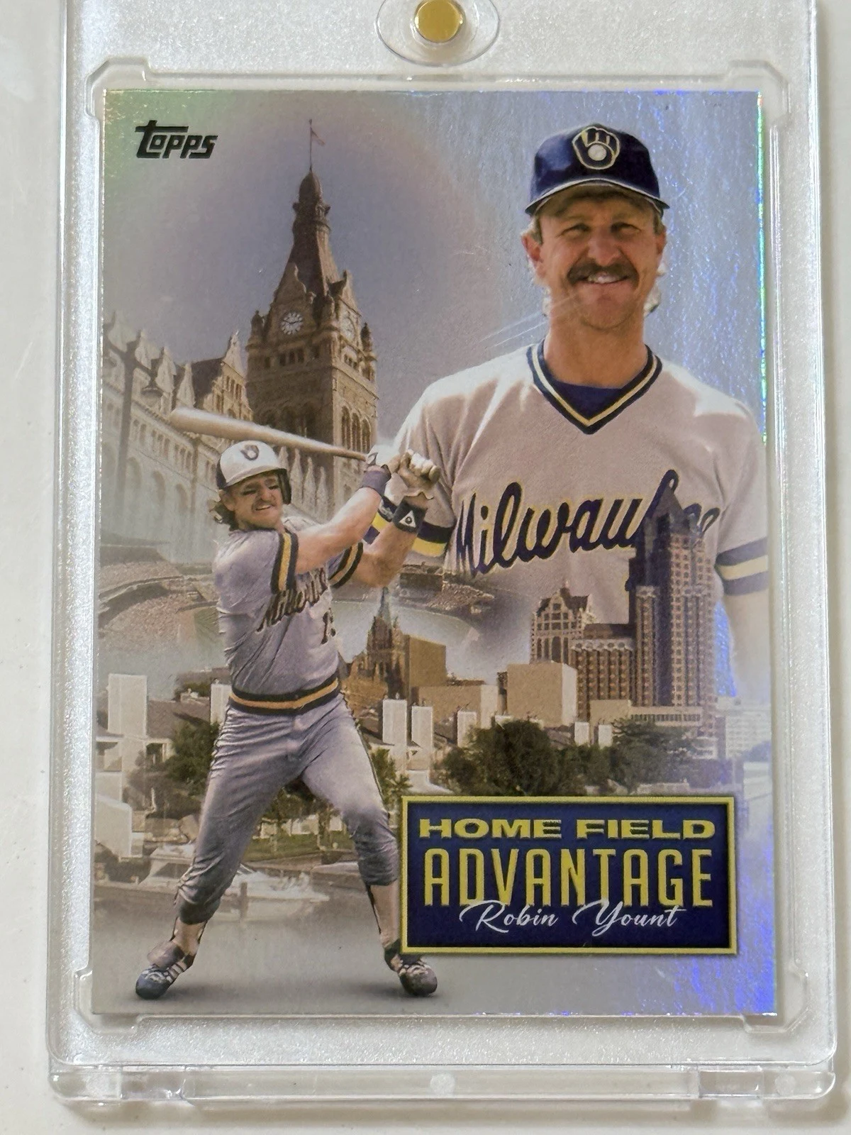 Robin Yount #LHA-12 2024 Topps Update Series Baseball Legendary Home Field Advantage front