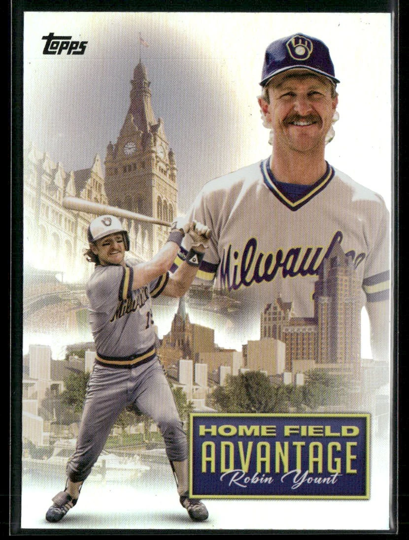 Robin Yount #LHA-12 2024 Topps Update Series Baseball Legendary Home Field Advantage front