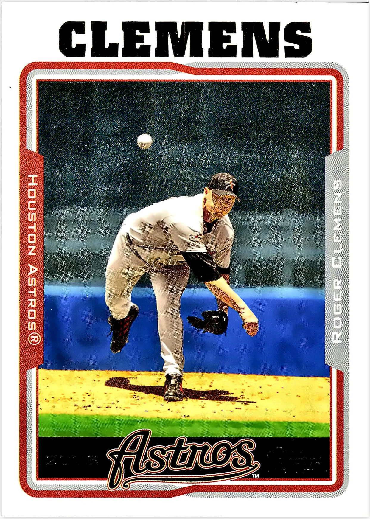 Roger Clemens 2005 Topps #565 baseball card - Front