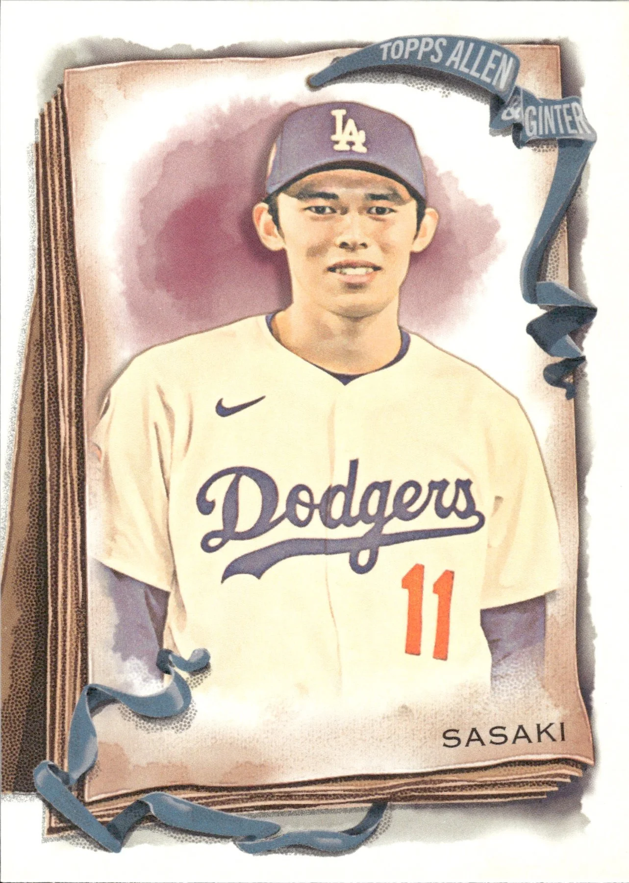 Roki Sasaki #68 2026 Topps Allen & Ginter trading card - Front