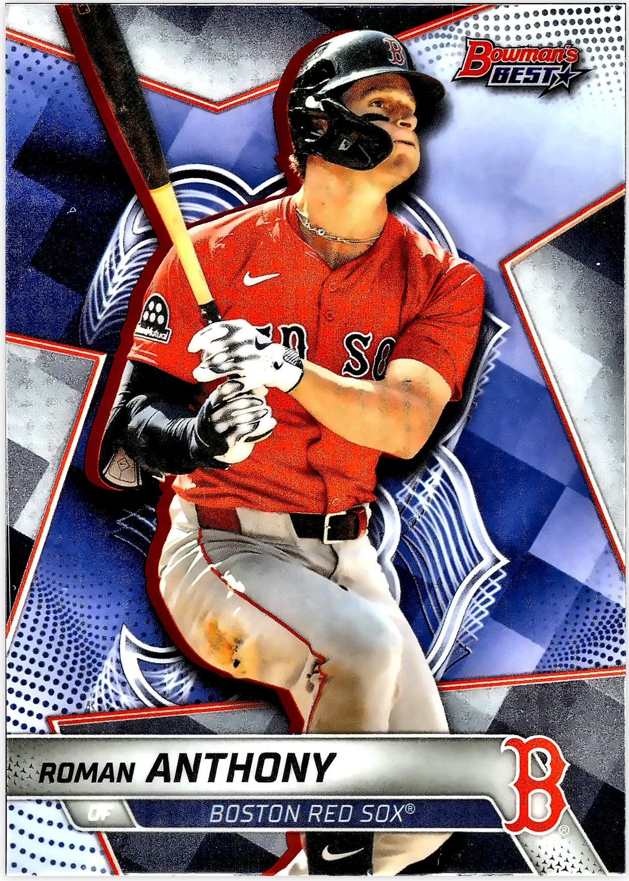 Roman Anthony 2025 Bowman's Best #TP-16 baseball card - Front