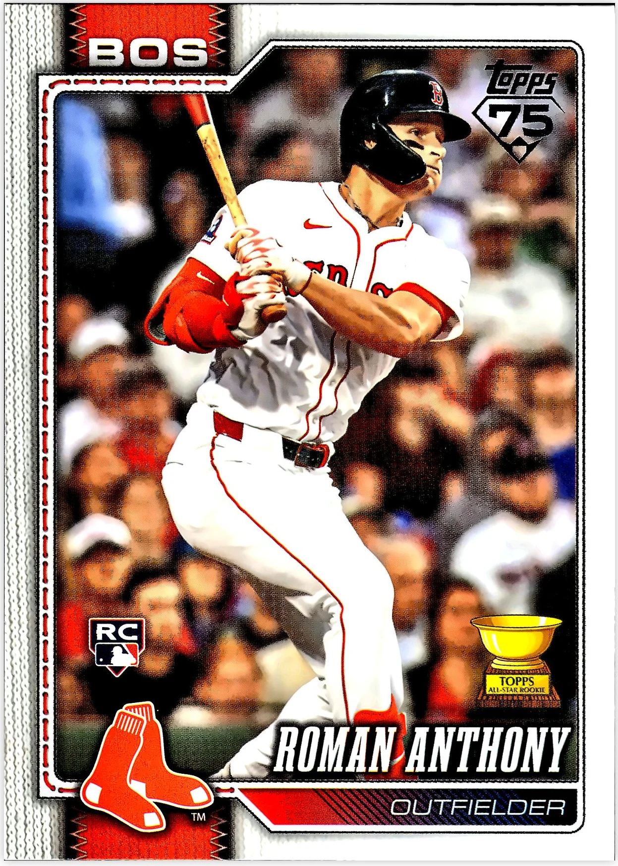 Roman Anthony 2026 Topps #189 baseball rookie card - Front