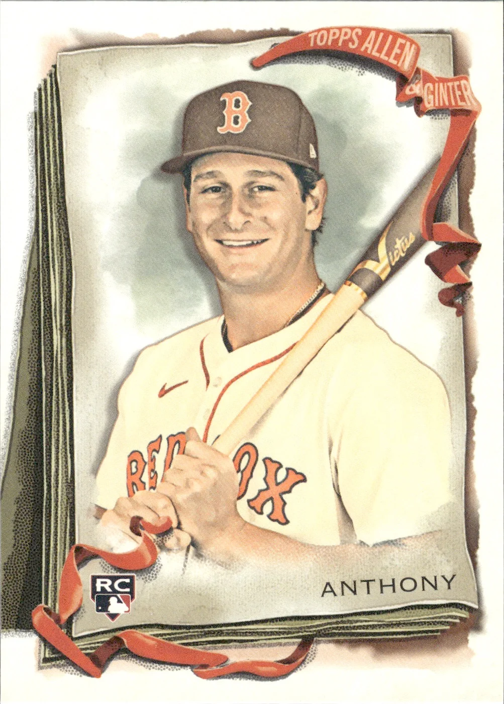 Roman Anthony #200 Rookie Card 2026 Topps Allen & Ginter trading rookie card - Front
