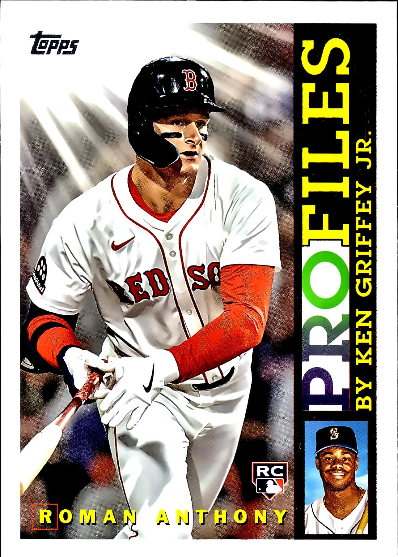 Roman Anthony Rookie Card 2026 Topps #TP-23 Topps Profiles baseball rookie card - Front