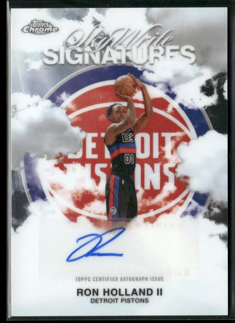Ron Holland II 2025-26 Topps Chrome card