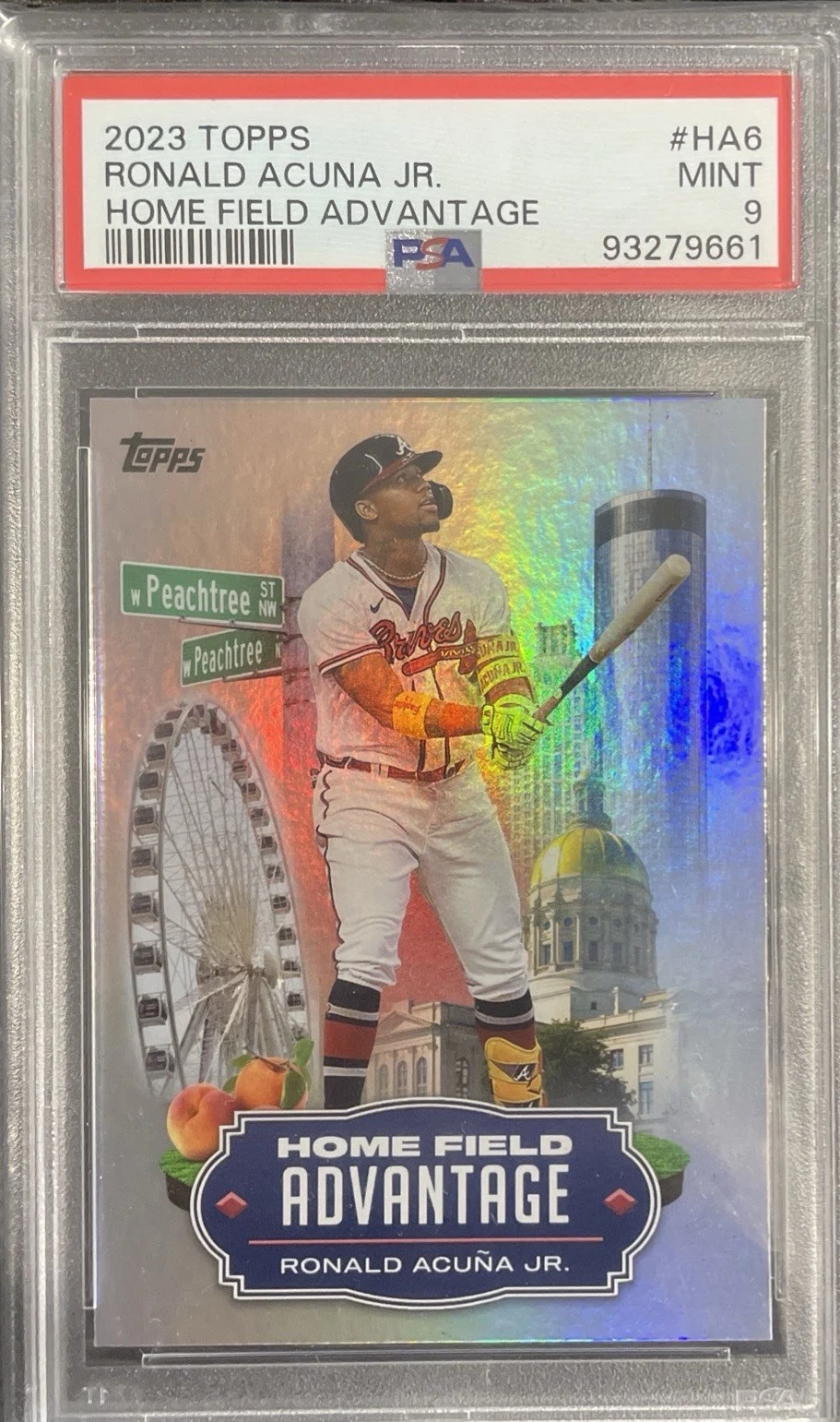Ronald Acuña Jr. #HA-6 2026 Topps Series 1 Baseball Home Field Advantage front