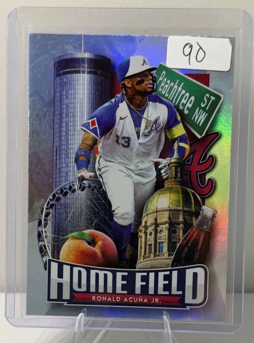 Ronald Acuña Jr. #HA-6 2026 Topps Series 1 Baseball Home Field Advantage front