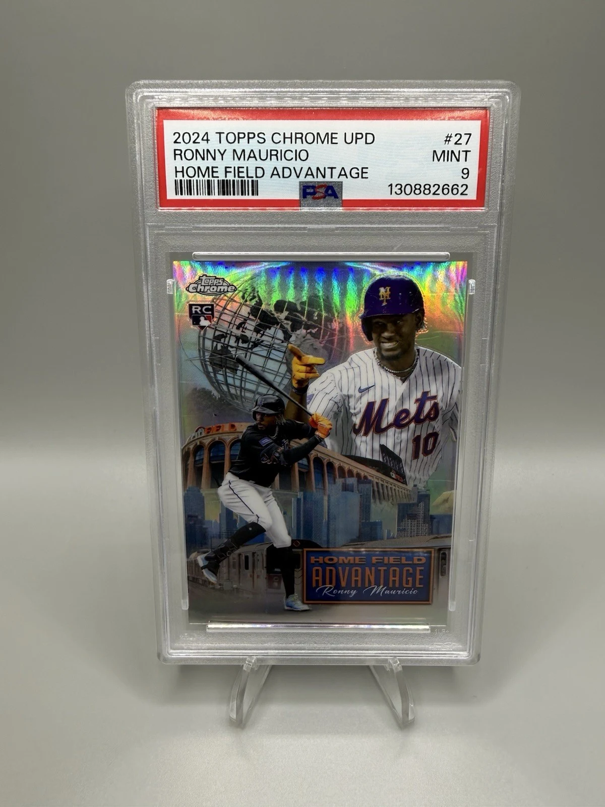 Ronny Mauricio #HFA-30 2024 Topps Update Series Baseball Home Field Advantage front