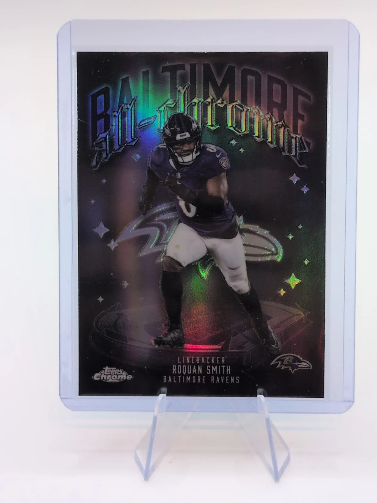 Roquan Smith 2025 Topps Chrome Football card