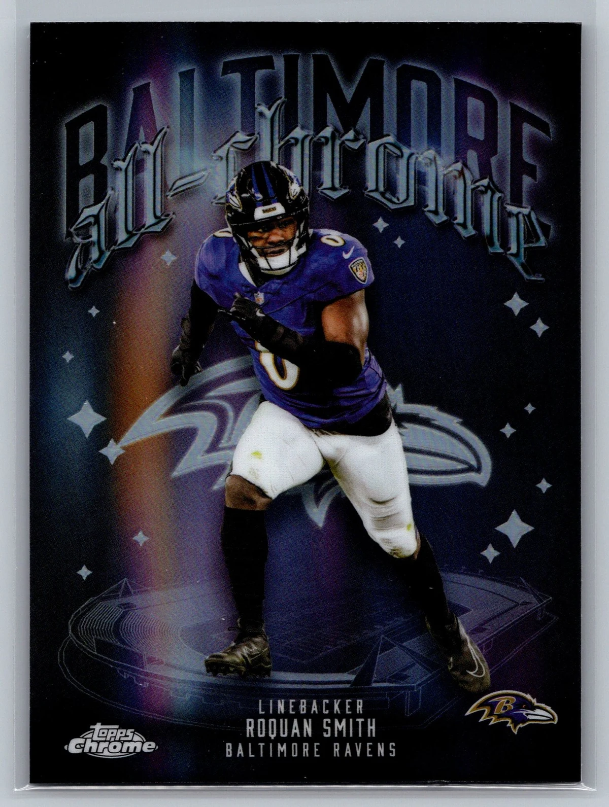 Roquan Smith 2025 Topps Chrome Football card