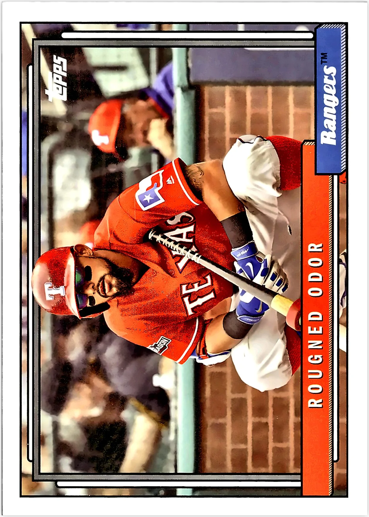 Rougned Odor 2017 Topps Archives #286 baseball card - Front