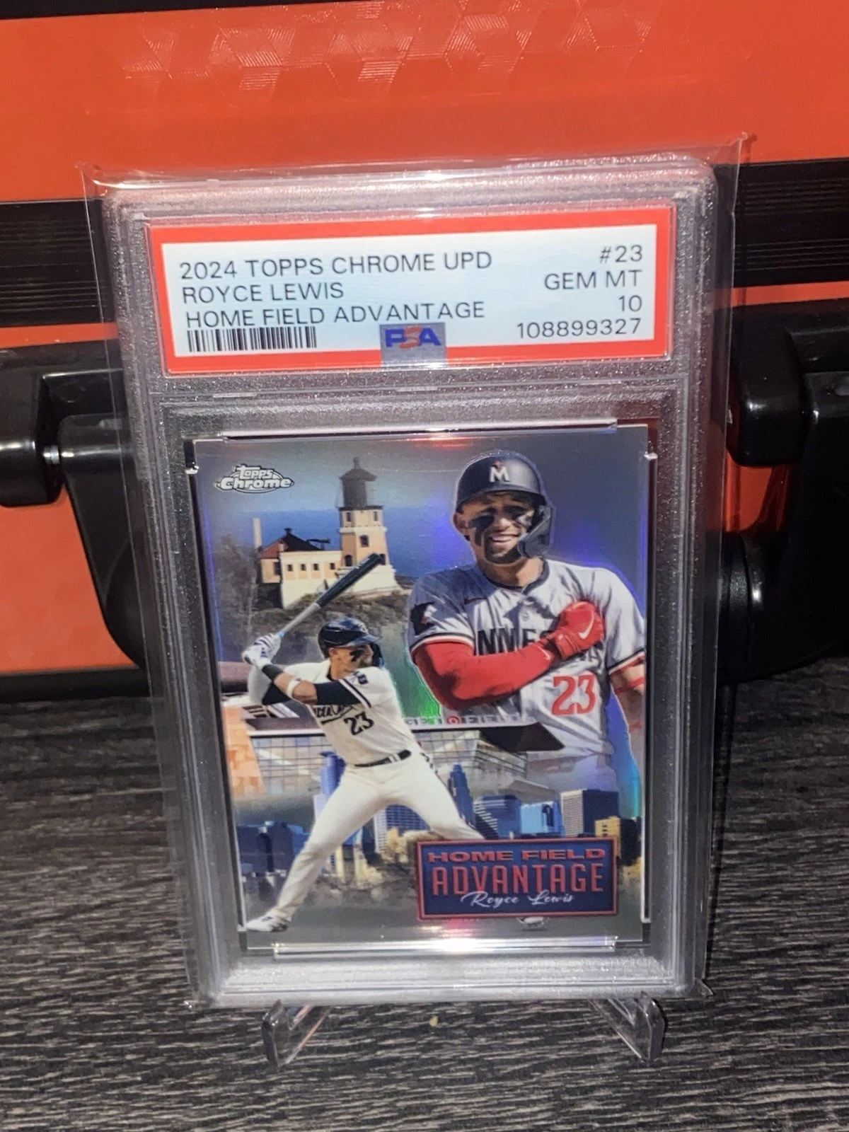 Royce Lewis #HFAC-23 2024 Topps Chrome Update Baseball Home Field Advantage front