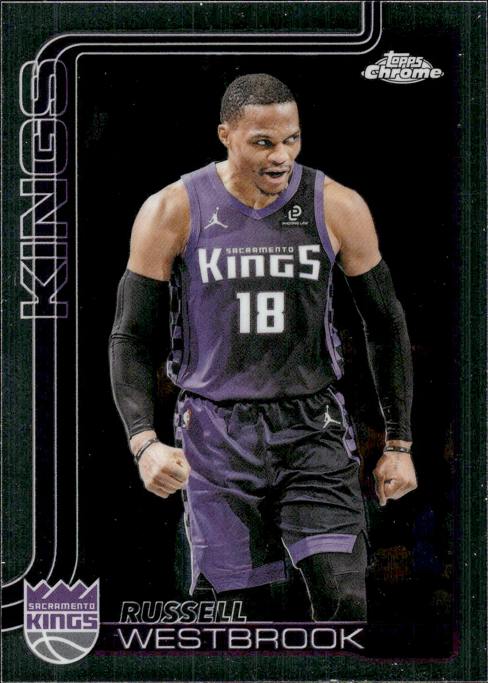 Russell Westbrook #84 2025 Topps Chrome Update Basketball basketball card - Front