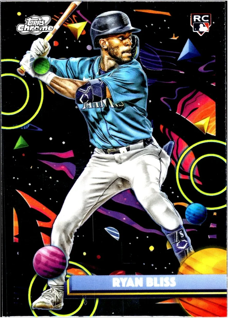 Ryan Bliss 2025 Topps Chrome Cosmic #4 baseball rookie card - Front