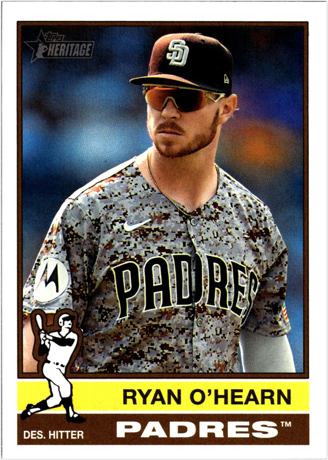 Ryan O'Hearn 2025 Heritage High Number #584 baseball card - Front