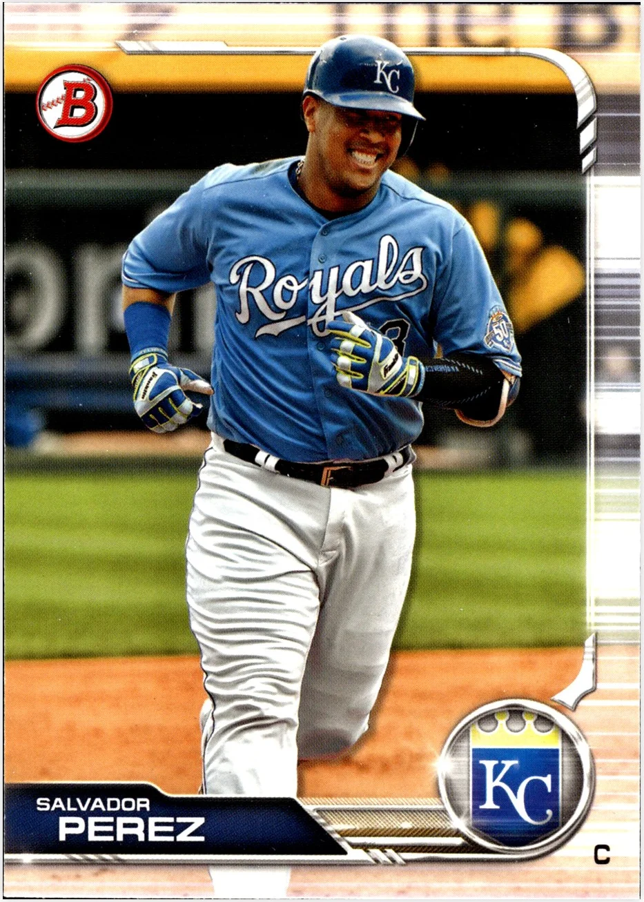 Salvador Perez 2019 Bowman #23 baseball card - Front