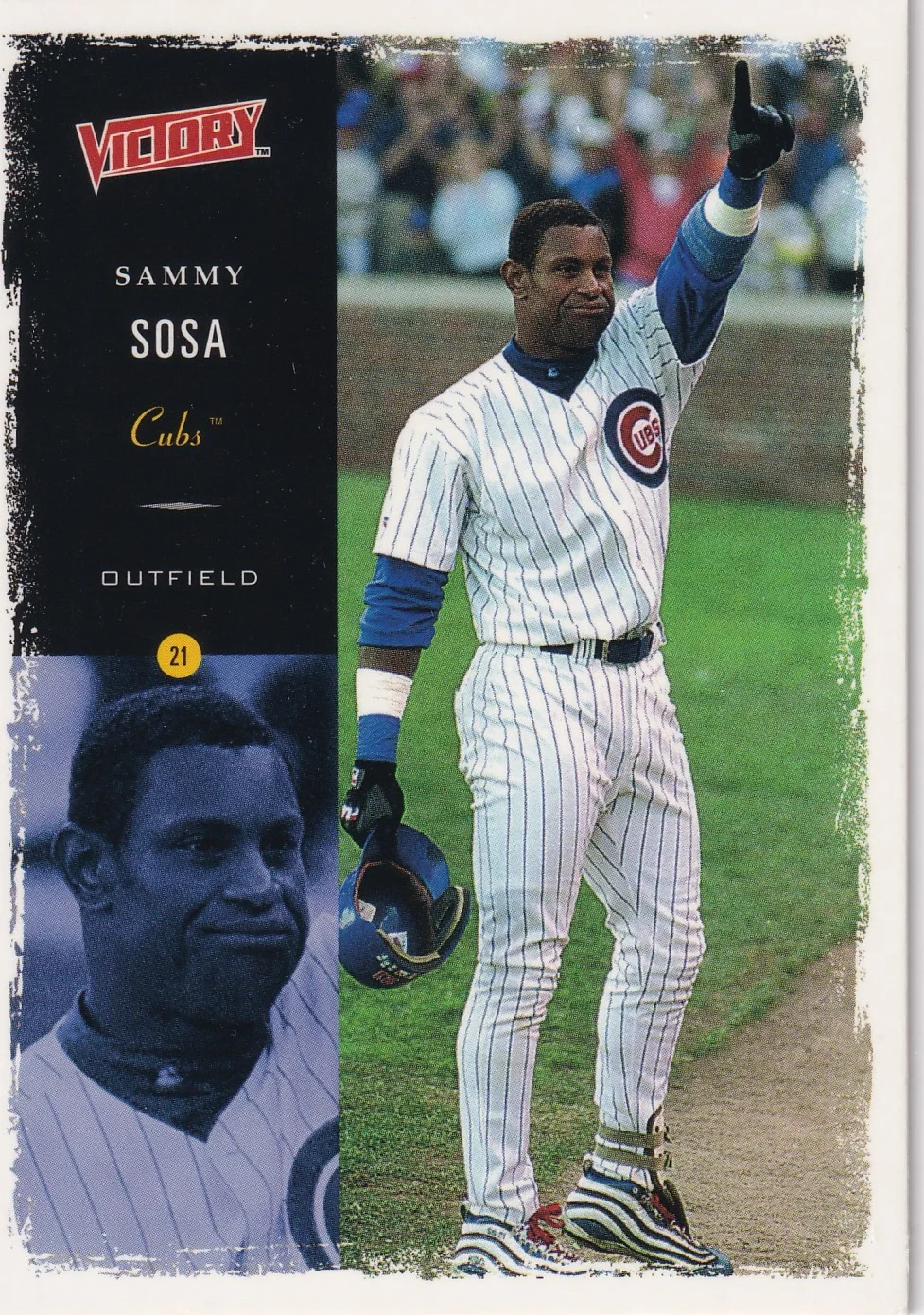 Sammy Sosa 2000 Upper Deck Victory #81 baseball card - Front