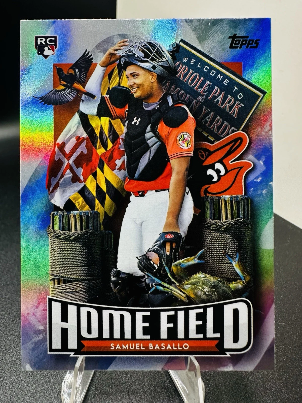 Samuel Basallo #HA-15 2026 Topps Series 1 Baseball Home Field Advantage front