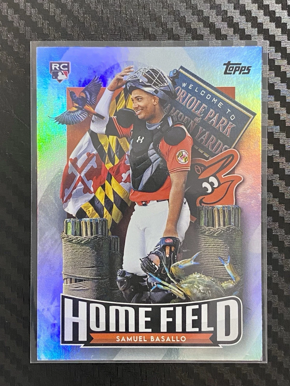 Samuel Basallo #HA-15 2026 Topps Series 1 Baseball Home Field Advantage front