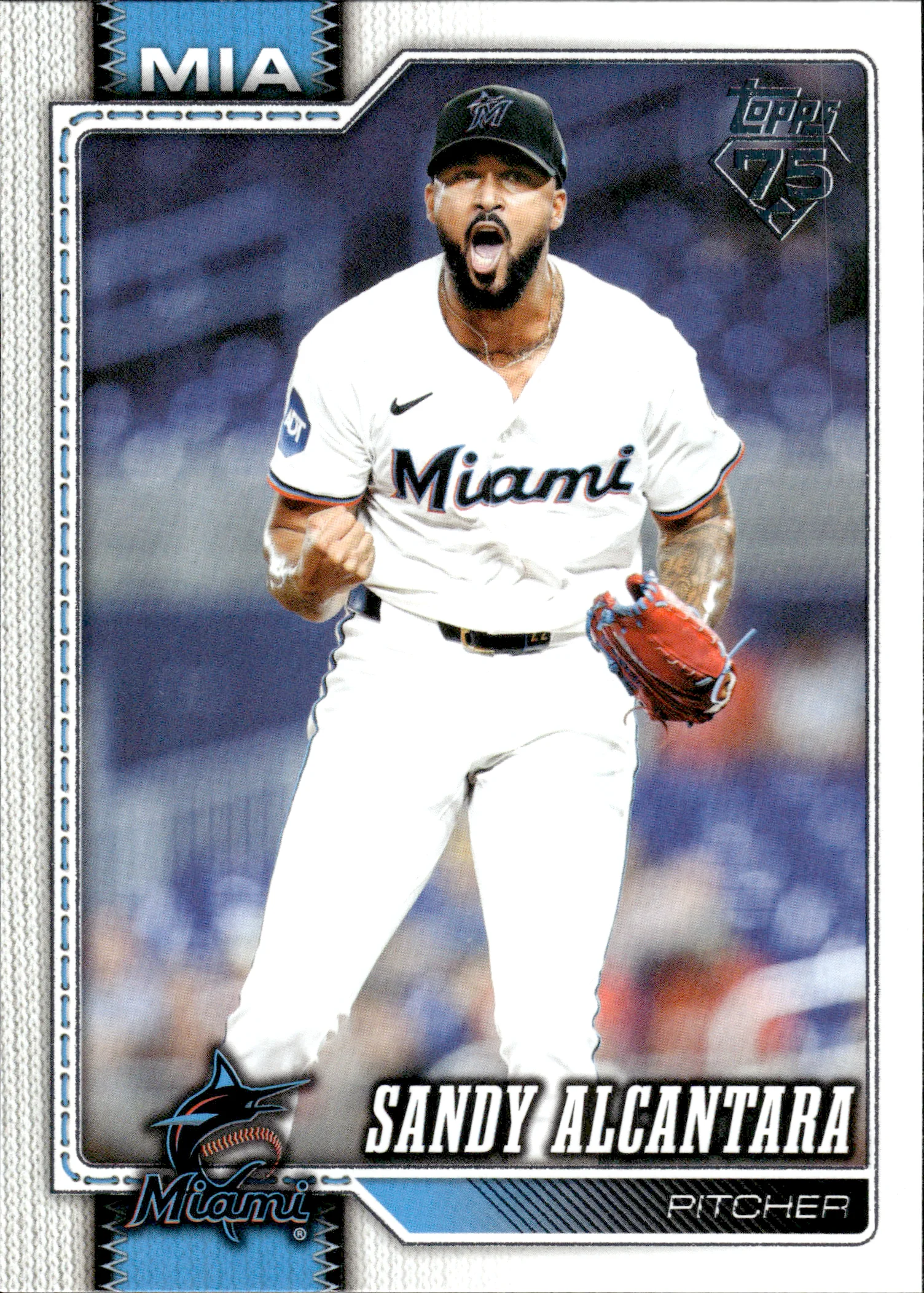 Sandy Alcantara #449 2026 Topps Series 2 baseball card - Front