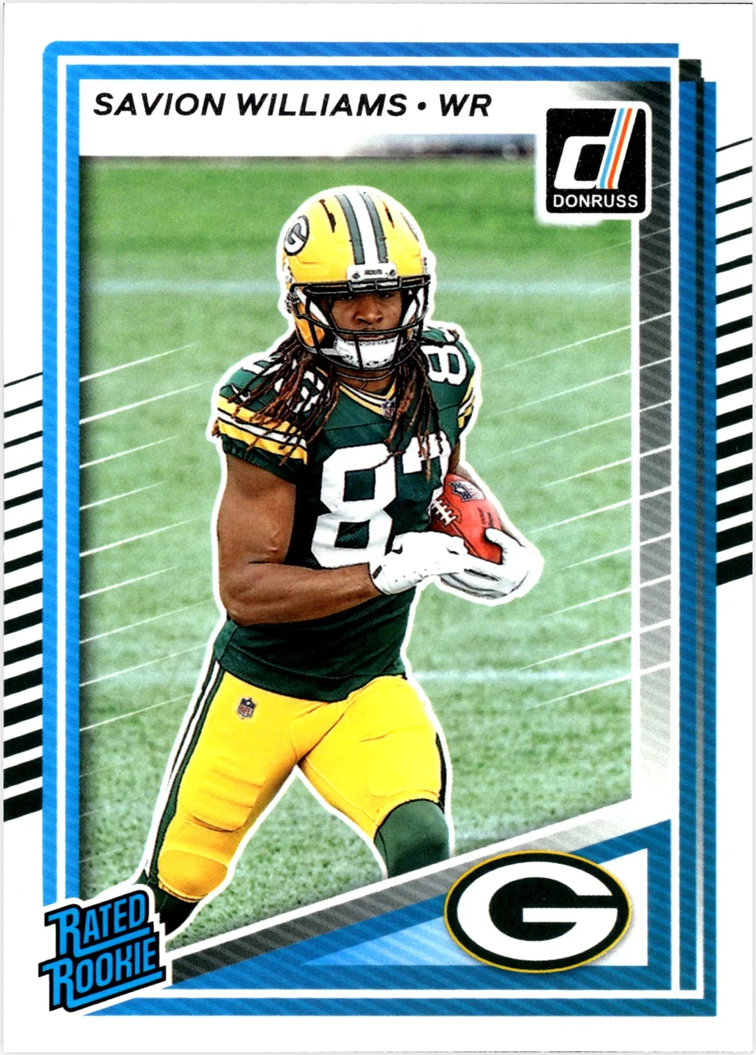 Savion Williams 2025 Donruss #318 football rookie card - Front